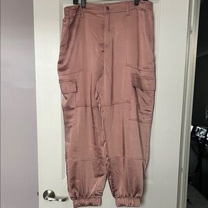 Wild Fable Pink Cargo Joggers